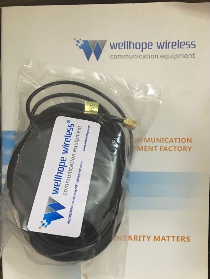 2017/6/20 Wellhope draadloze 500-gps antenne WH-GPS-D klaar voor verzending