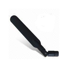  2.4 / 5 GHz WLAN, WIFI-systeem Terminal Dual Band Rubber Antenne WH-2.4 & 5.8-O5 