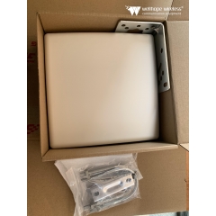 2,4 GHz en 5 GHz wlan flatpanel 12dBi X2 antenne
